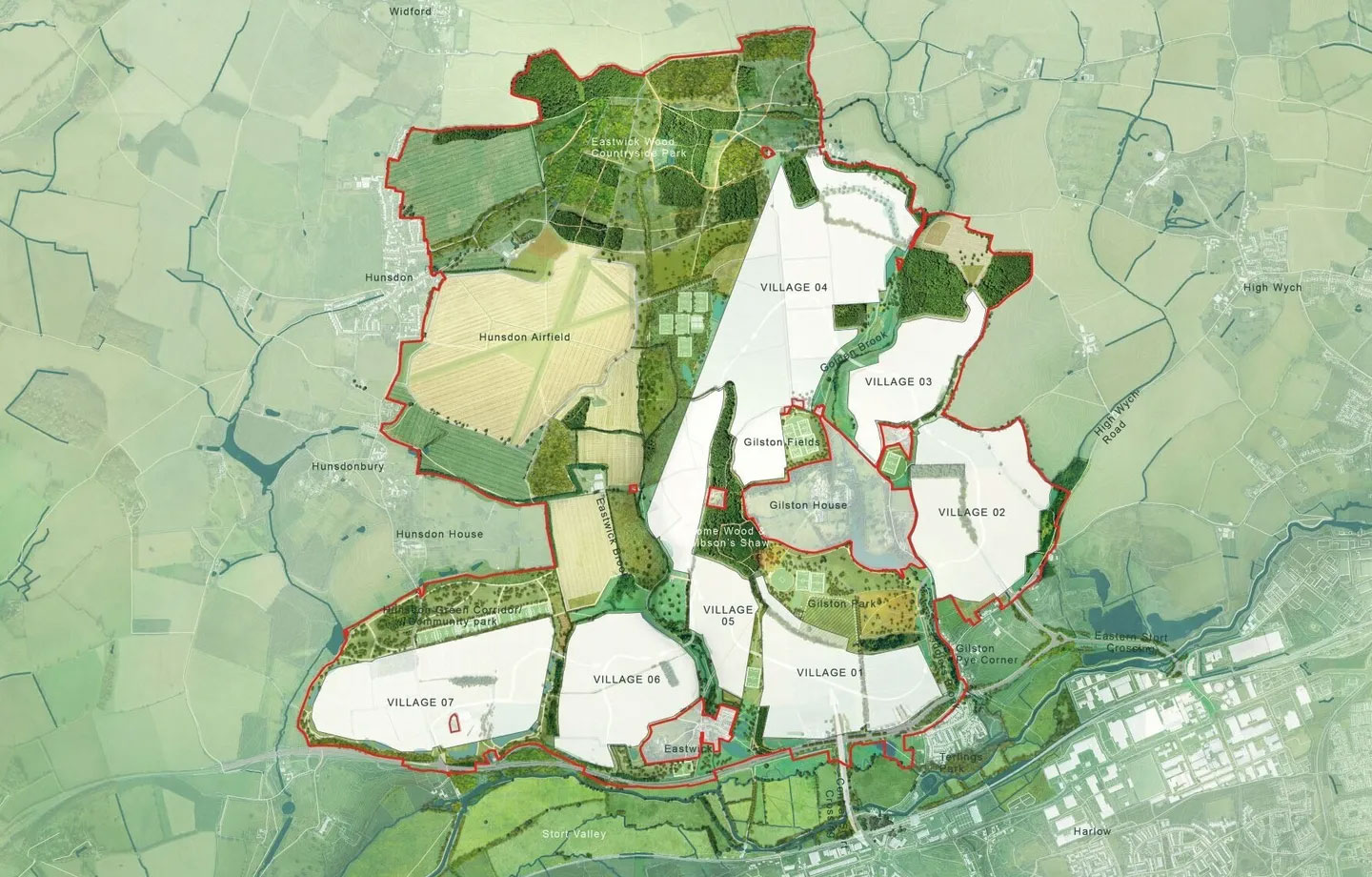 Approved Strategic Landscape Masterplan