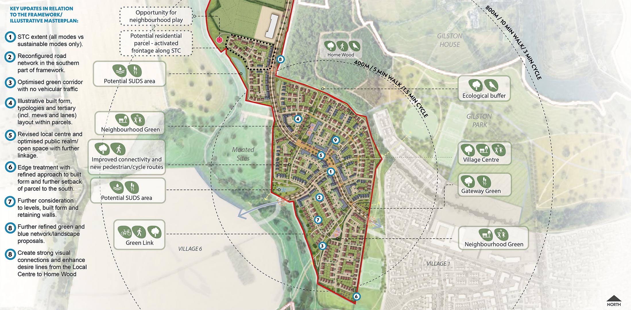 Illustrative Village 5 Masterplan
